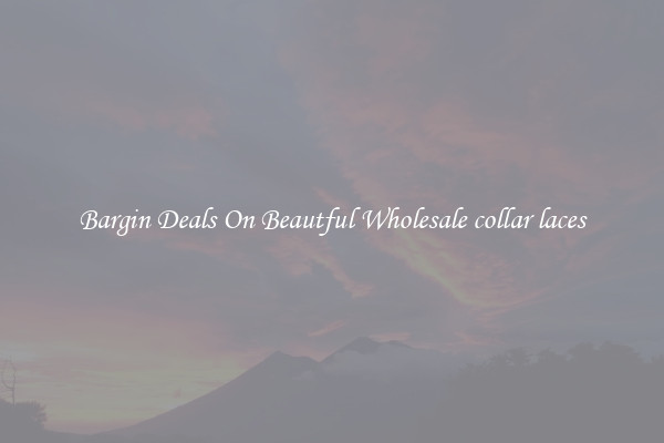 Bargin Deals On Beautful Wholesale collar laces