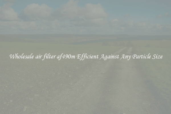 Wholesale air filter af490m Efficient Against Any Particle Size
