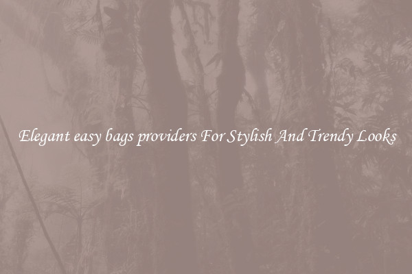 Elegant easy bags providers For Stylish And Trendy Looks